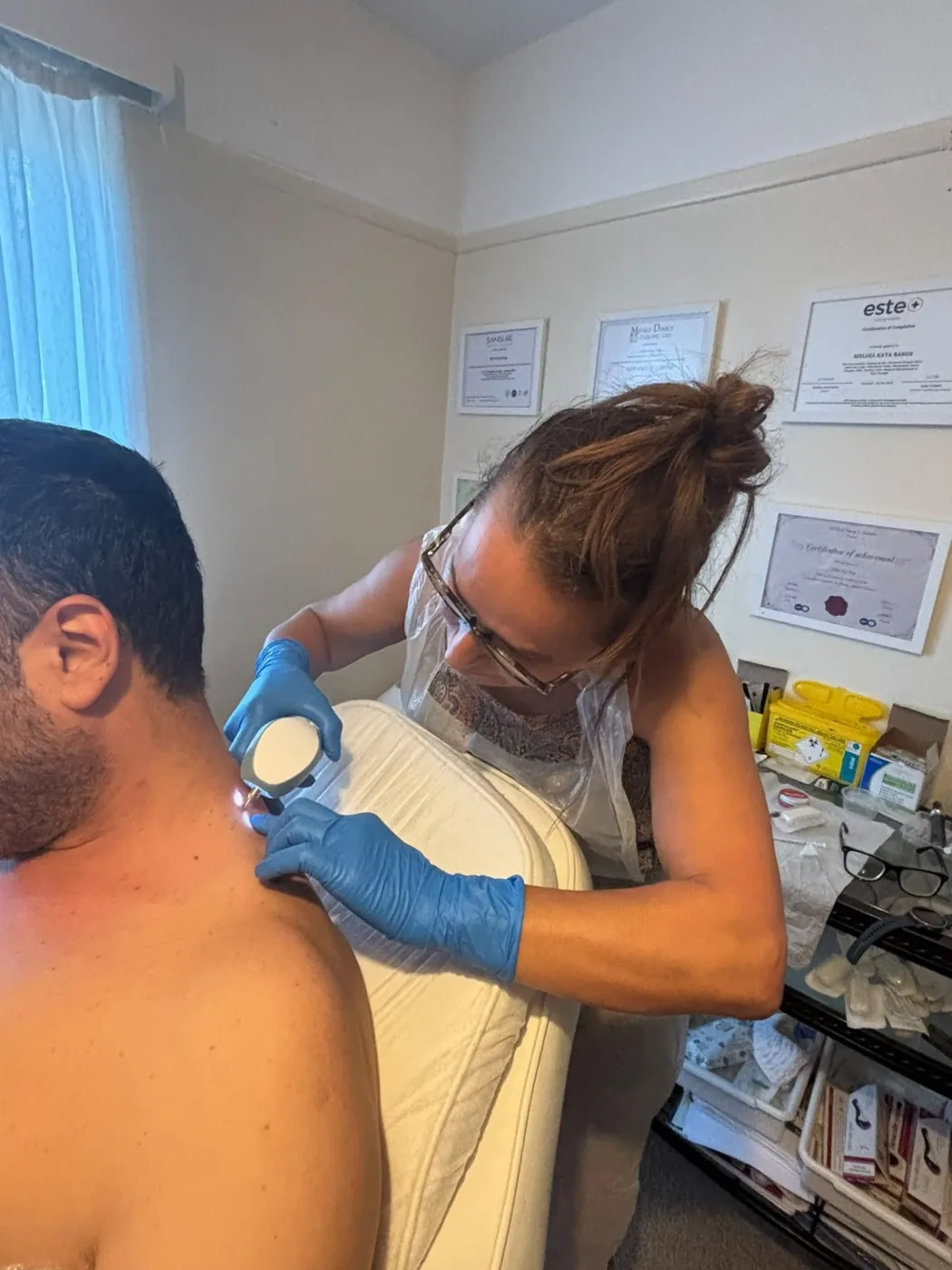 Advanced electrolysis treatment with Mel Barge in Oakham